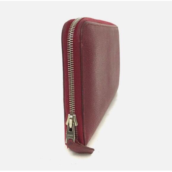 Authentic HERMES Azap Veau Epsom Leather Zip Around Long Wallet - Picture 2 of 10